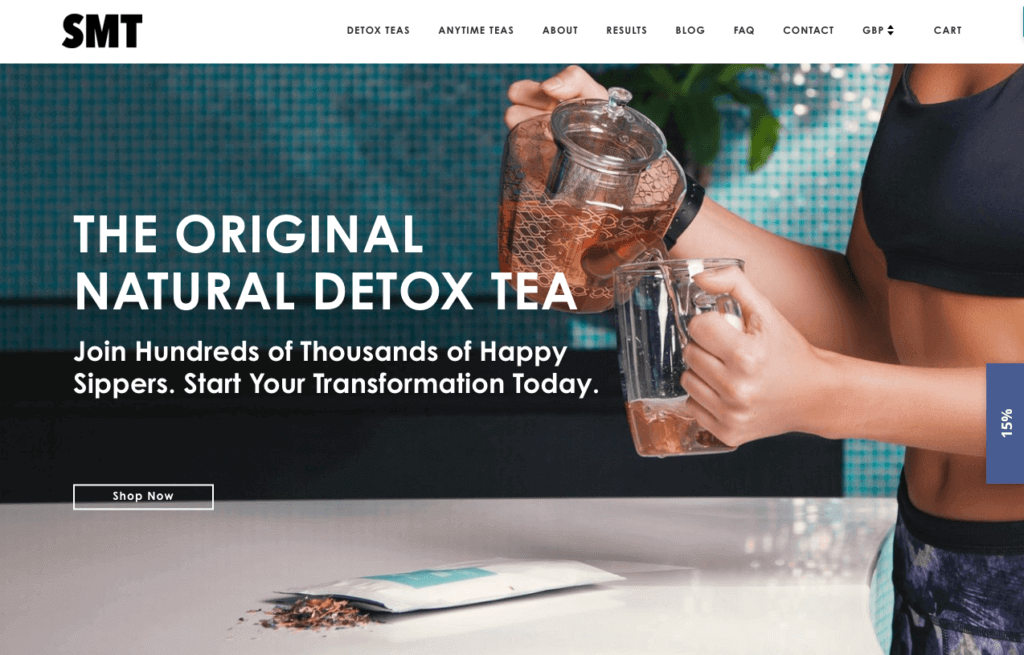 SkinnyMe Tea Online Store